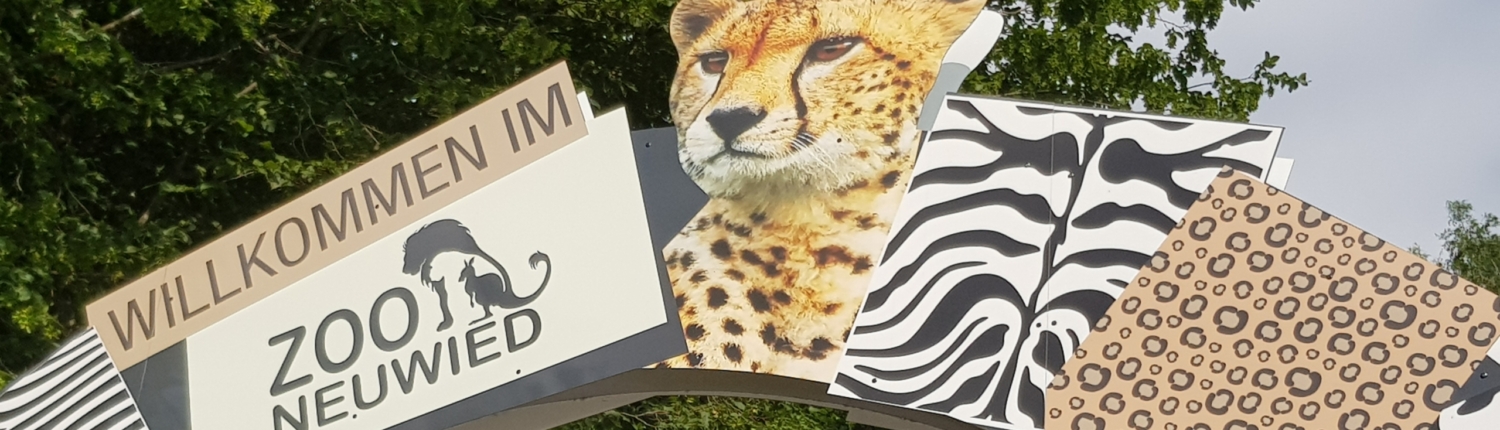 Neuwied Zoo Willkommensbogen des Zoo Neuwied - Martina Wagner Immobilien
