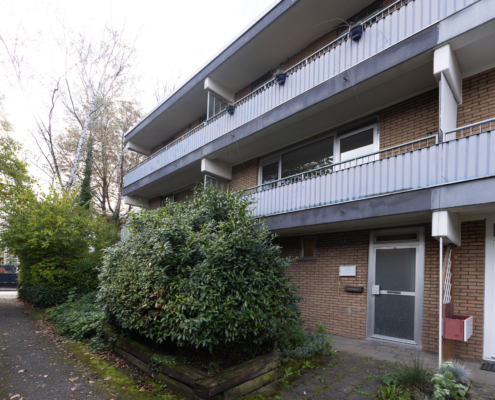 Außenansicht des Reihenmittelhauses