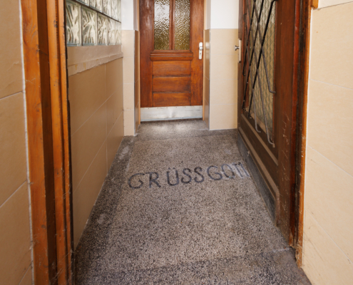 Eingangsbereich mit Windfang