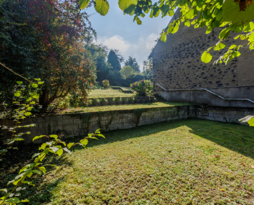 attraktiver Gartenbereich