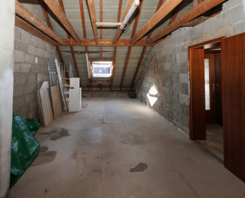 großer DG Raum als Ausbaureserve